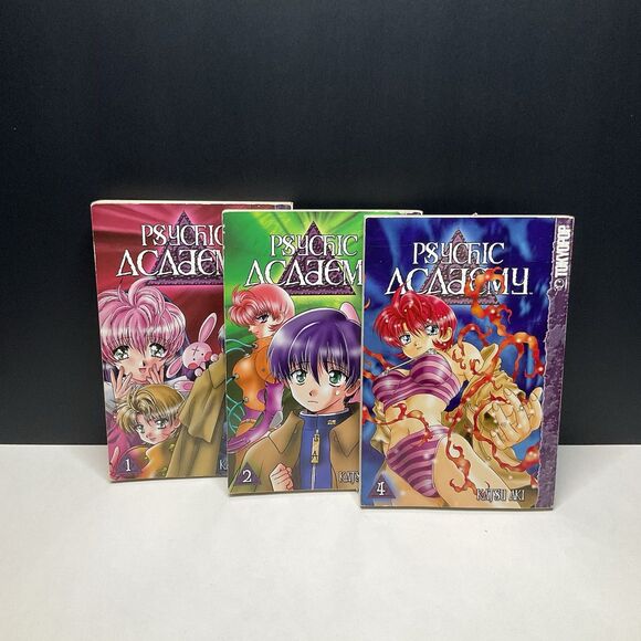 Other - Psychic Academy Manga - English Manga Vol: 1, 2, 4